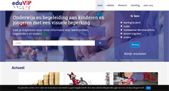 Desktop Screenshot of eduvip.nl