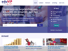 Tablet Screenshot of eduvip.nl